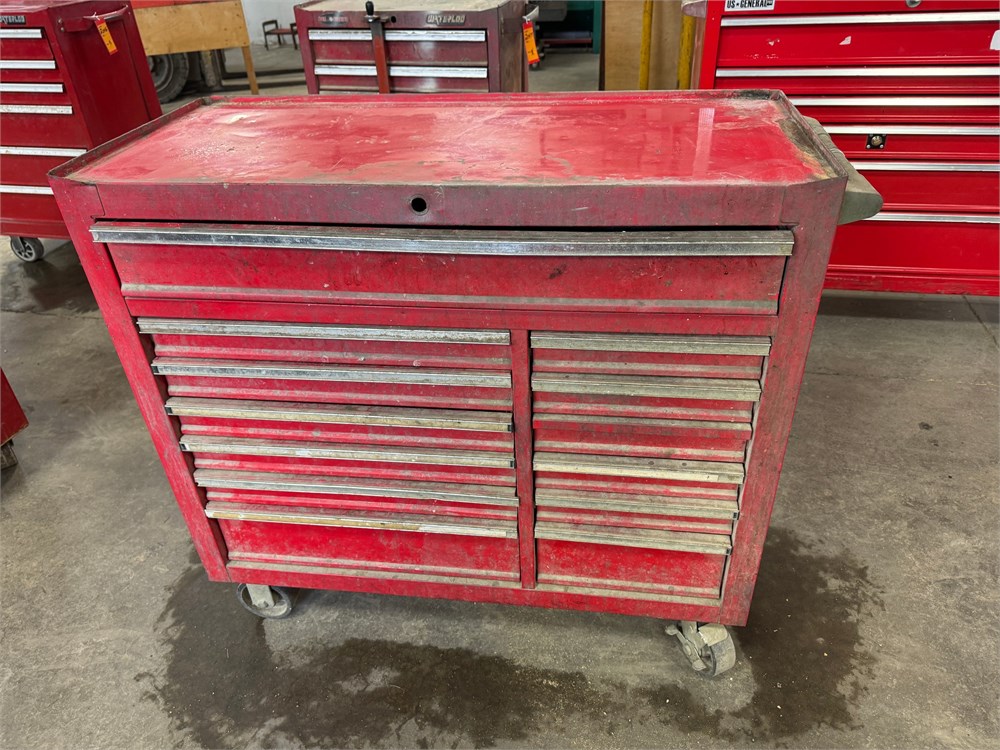 Tool Box W/ Misc Supplies