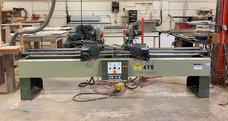 Omga "TR2A 1 (CND)" Double Mitre Saw - 9' x 3 1/2" Capacity