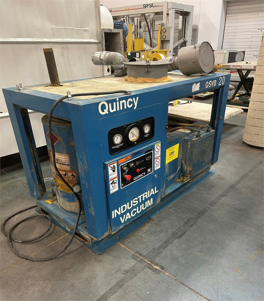 Quincy "QSVB-20" Rotary Screw Vacuum Pump