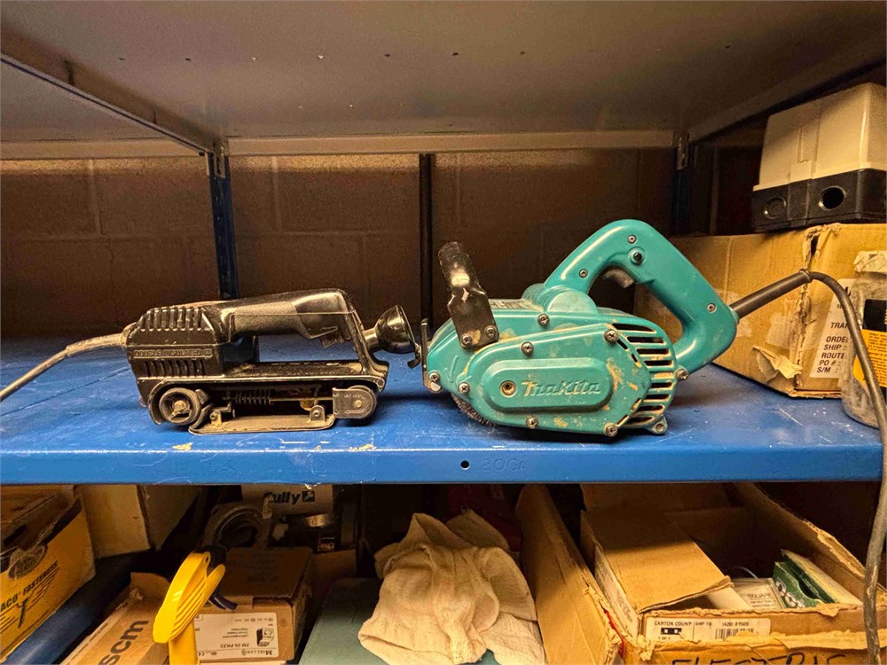 Makita Brush Sander & Belt Sander