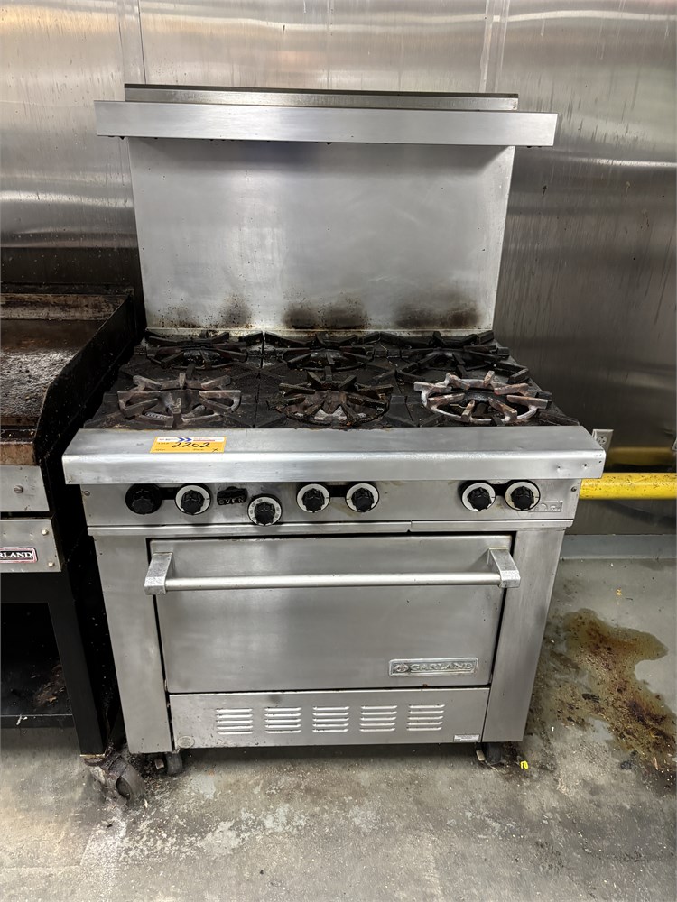Garland 6 Burner Oven