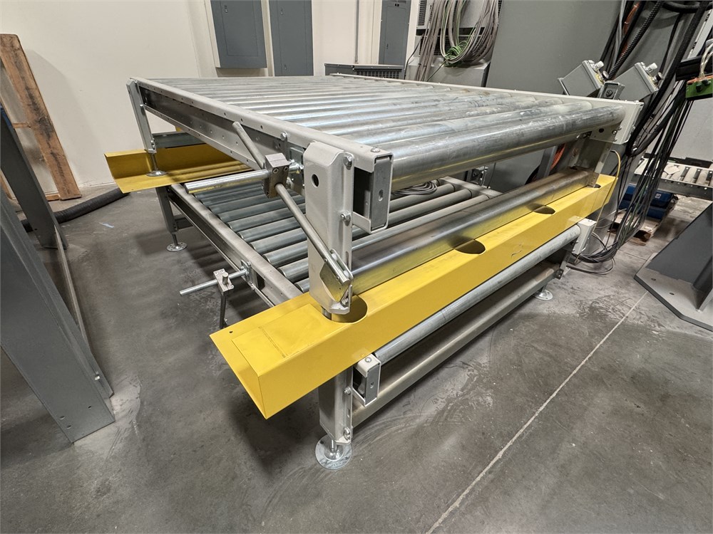 (2) Powered Roller Conveyors