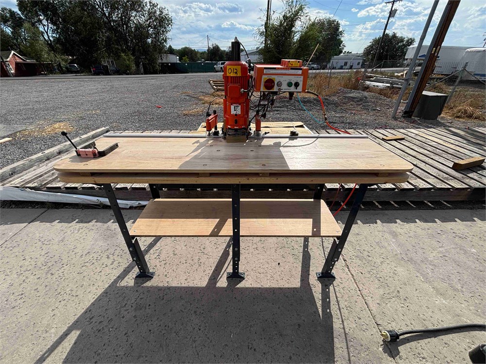Blum "Minipress" Hardware Boring Machine