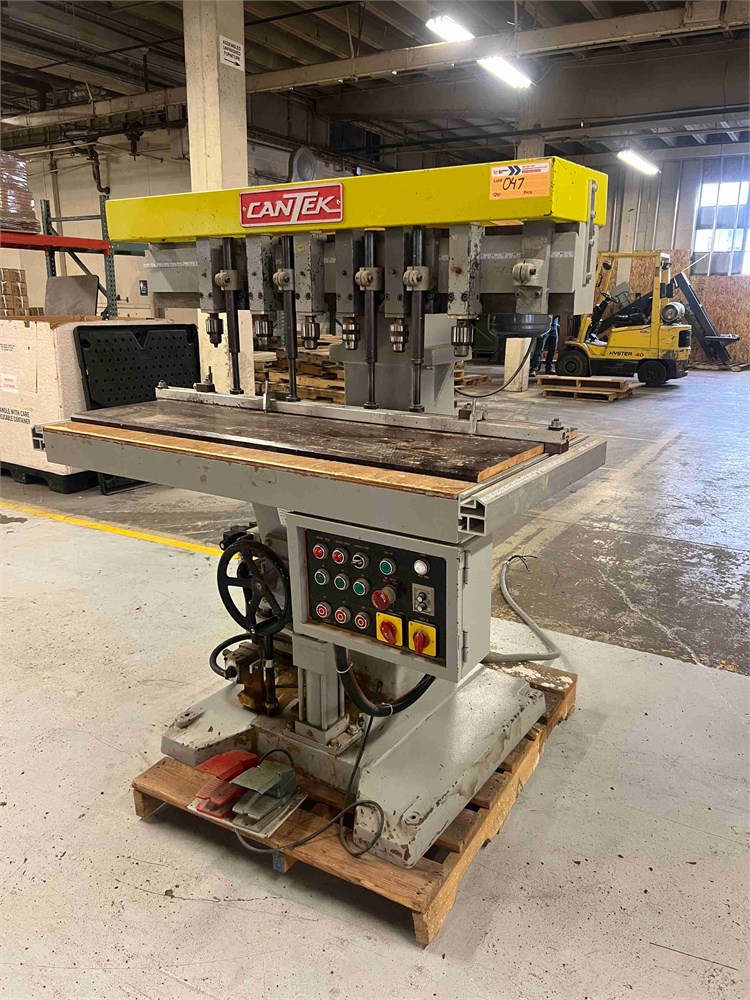 Cantek "CDV-10" Multi Spindle Drill