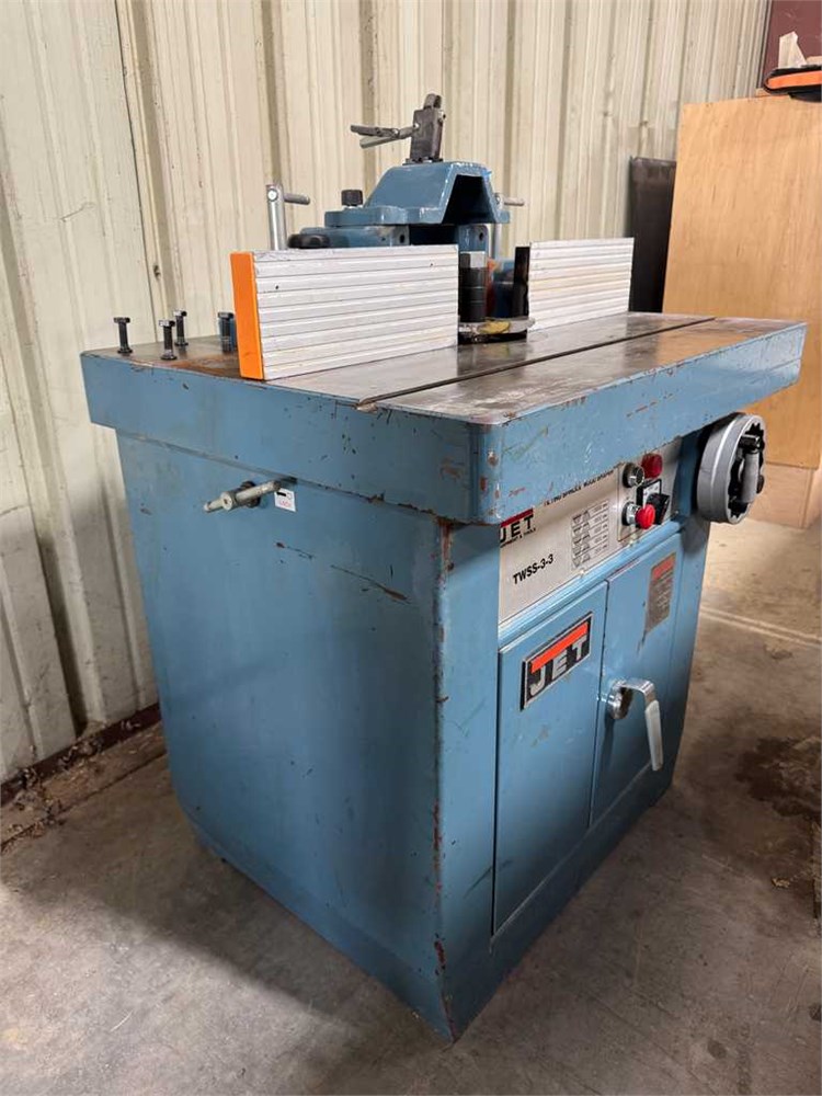 Jet "TWSS-3-3" 5HP Tilting Spindle Shaper