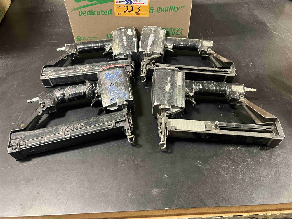Senco Pneumatic Staple Guns Qty. (4)