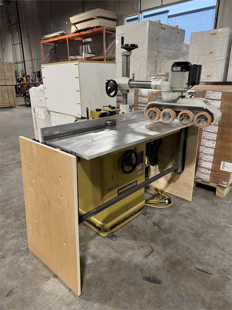 Powermatic "27" Shaper with Seco Powerfeeder