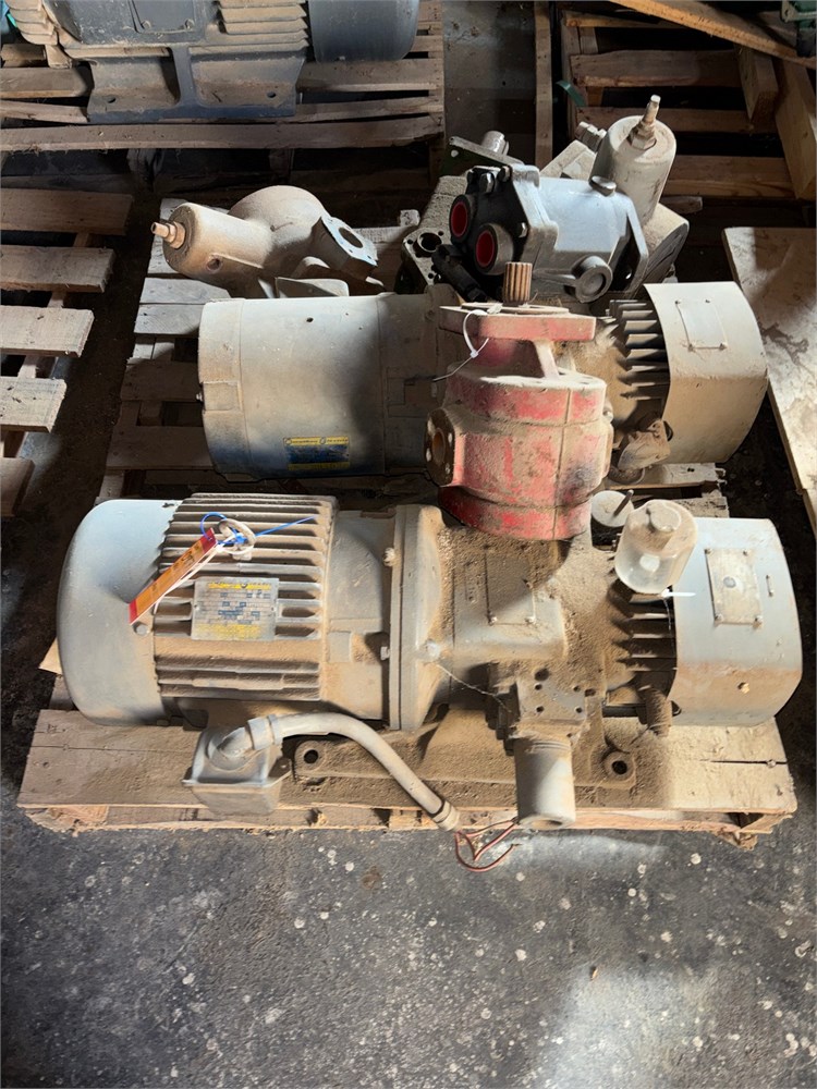 Pallet of Electric Motors as pictured