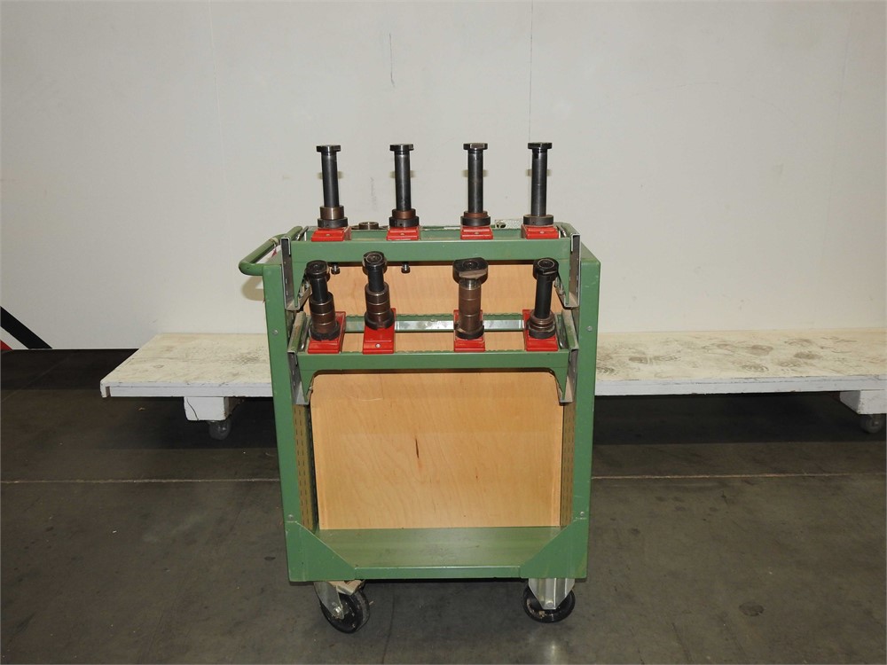 Tool Cart with T130 Class Quick Change Spindles