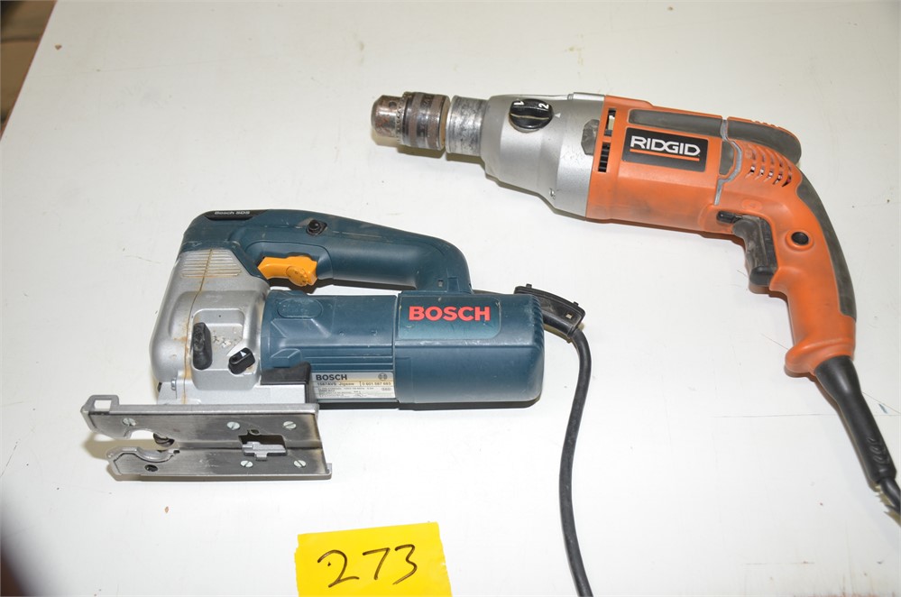 Bosch jigsaw & Rigid hammer drill