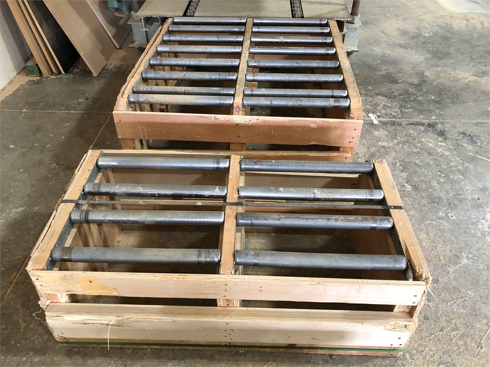 Two (2) Idle Roller Conveyors