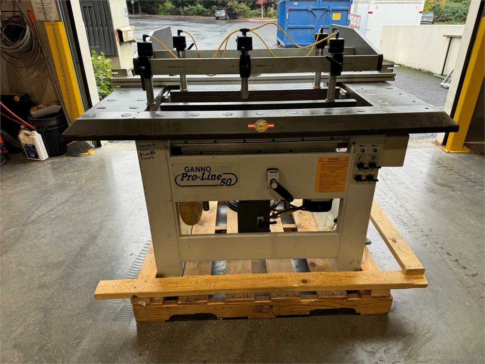 Gannomat "Pro Line 50" Double Line Boring Machine