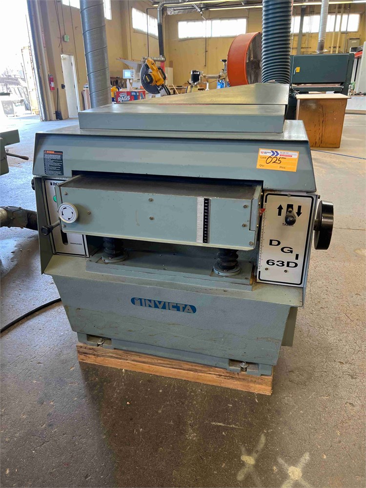Invicta "DGI 63D" 24" Helical Head Planer