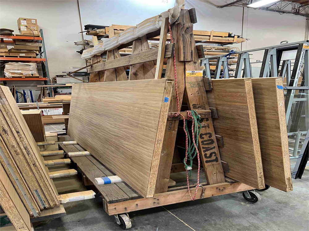 Wood "A" Frame Rack NO MATERIAL