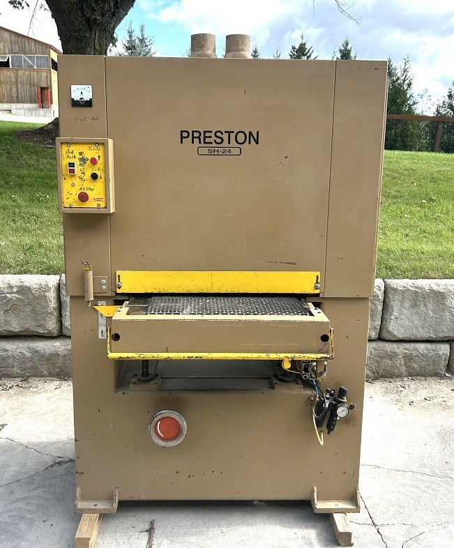 Preston "SH-24" Single Head Widebelt Sander - Wallenstein, ON