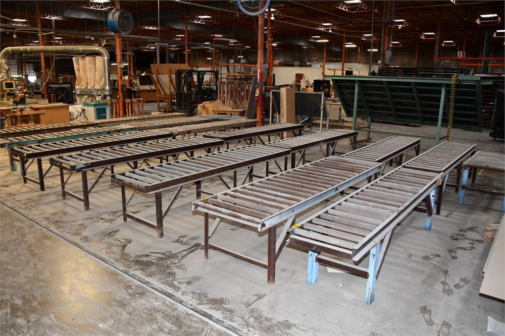 Lot of Roller Conveyors