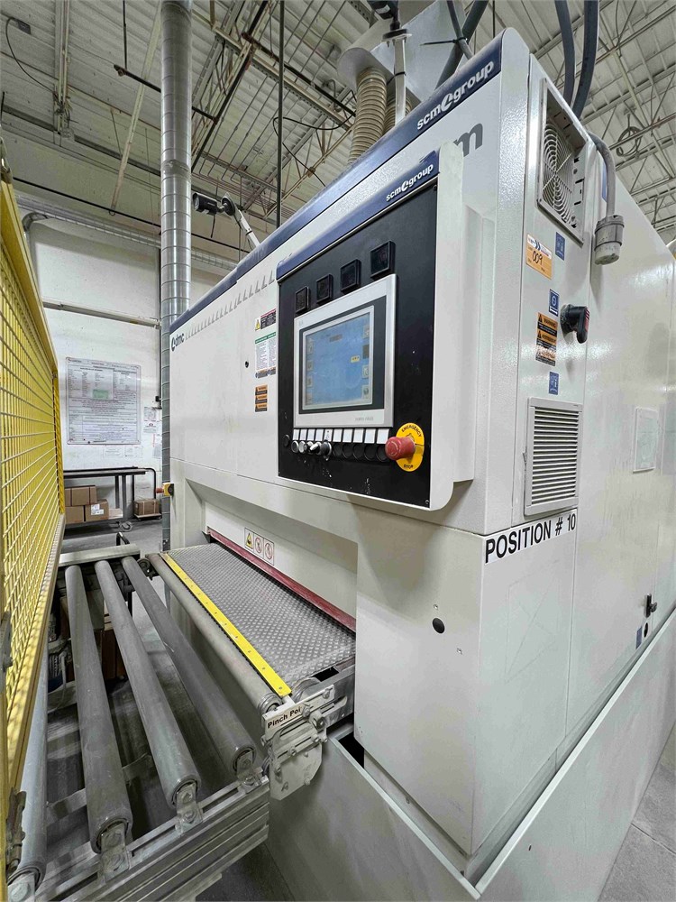 SCM "DMC SY TC 1350" Denibbing Sander - 4-Head
