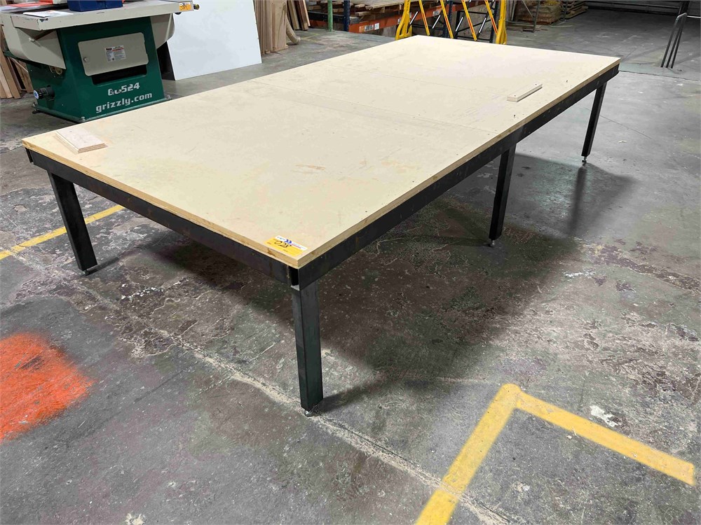 Steel Frame Assembly Table