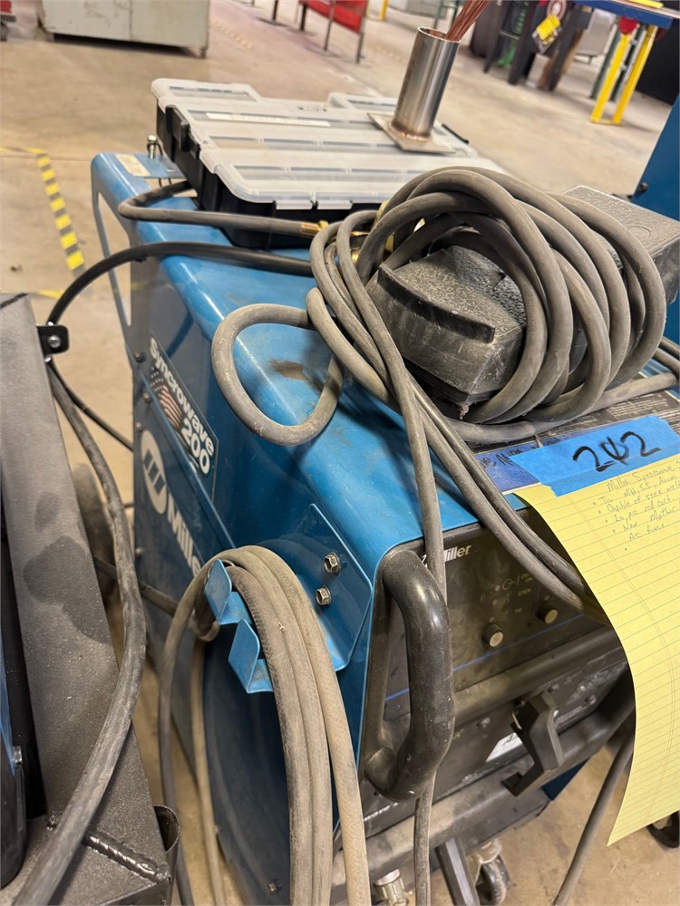Miller "Syncrowave 200" Welder