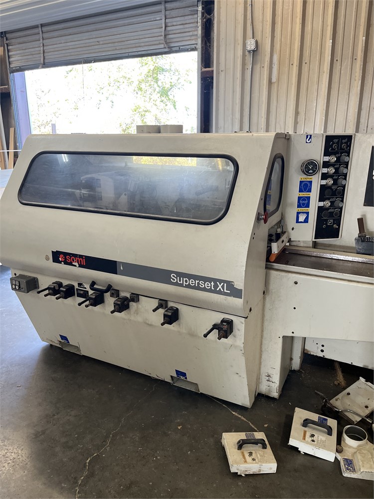 SCM "Superset XL" 5 head moulder