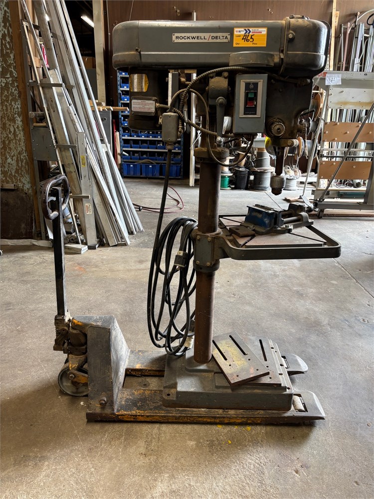 Rockwell / Delta "70-400" Drill Press & Pallet Jack