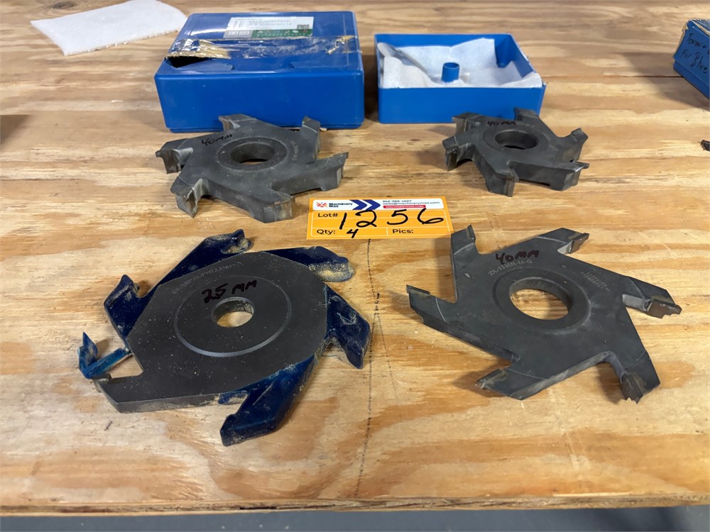 Lot of Cutter Heads - Qty (4) - as pictured