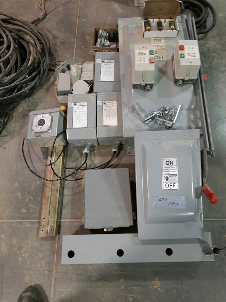 Assortment of Electrical Boxes