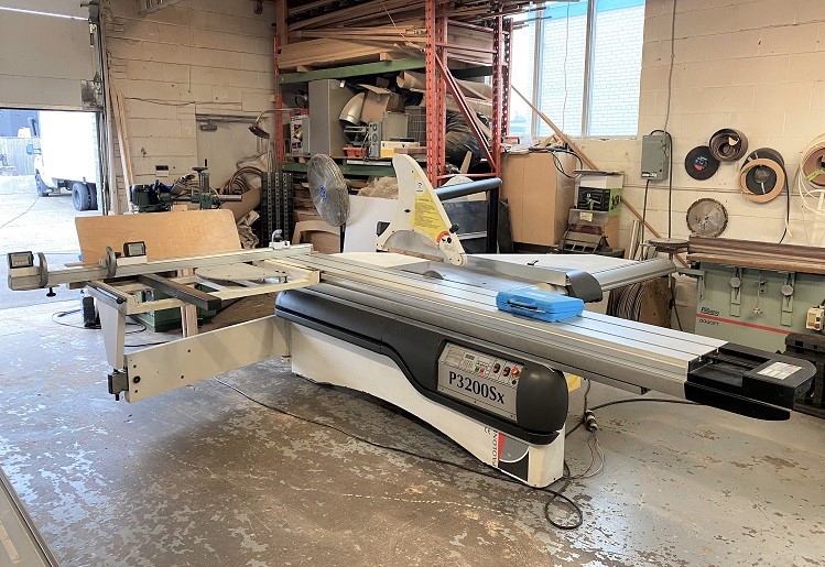 Paoloni "P3200SX" Programmable 10' Sliding Table Saw - 7.5kw