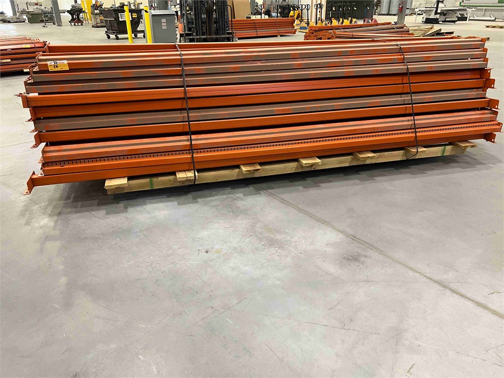 Lot of Racking Uprights 144"L - Qty (50)