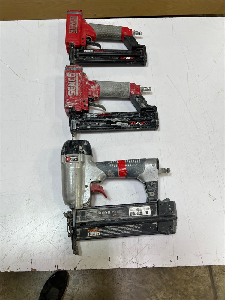 Three (3) Pneumatic Nailers