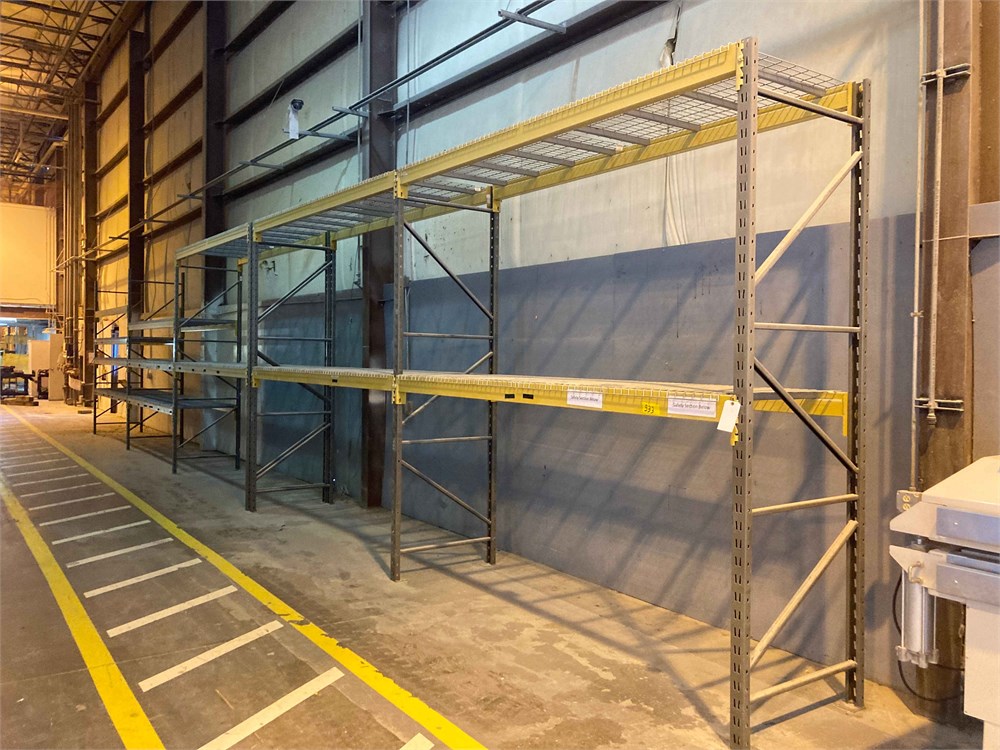(5) Sections of Pallet Racking