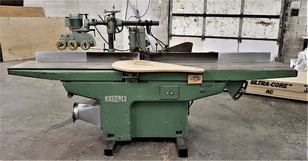 Bauerle "AS-510" Jointer with HolzHer Power Feed