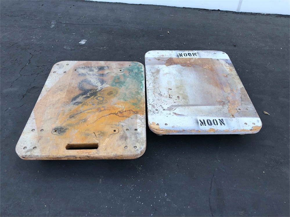 Two (2) Shop Carts