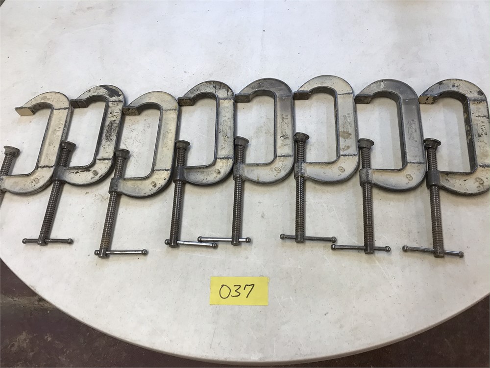 "C" Clamps (8) each