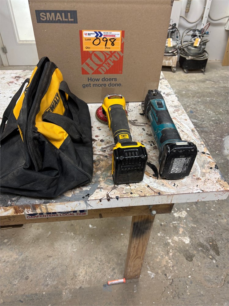 Lot of Cordless Hand Tools as pictured