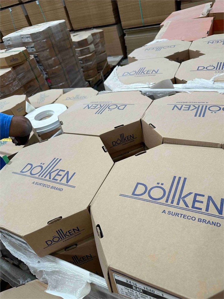 Pallet of Dollken Edgebanding