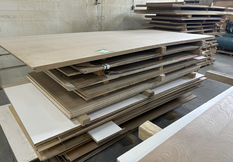 (1) Lot of "Sheet Goods" Approx (26) pcs - Markham, ON