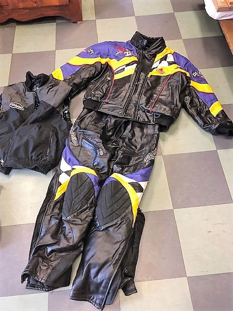 LOT# 1032F   SNOWMOBILE RACING OUTFIT * COMPLETE - ORIGINAL COST APPRX $2500