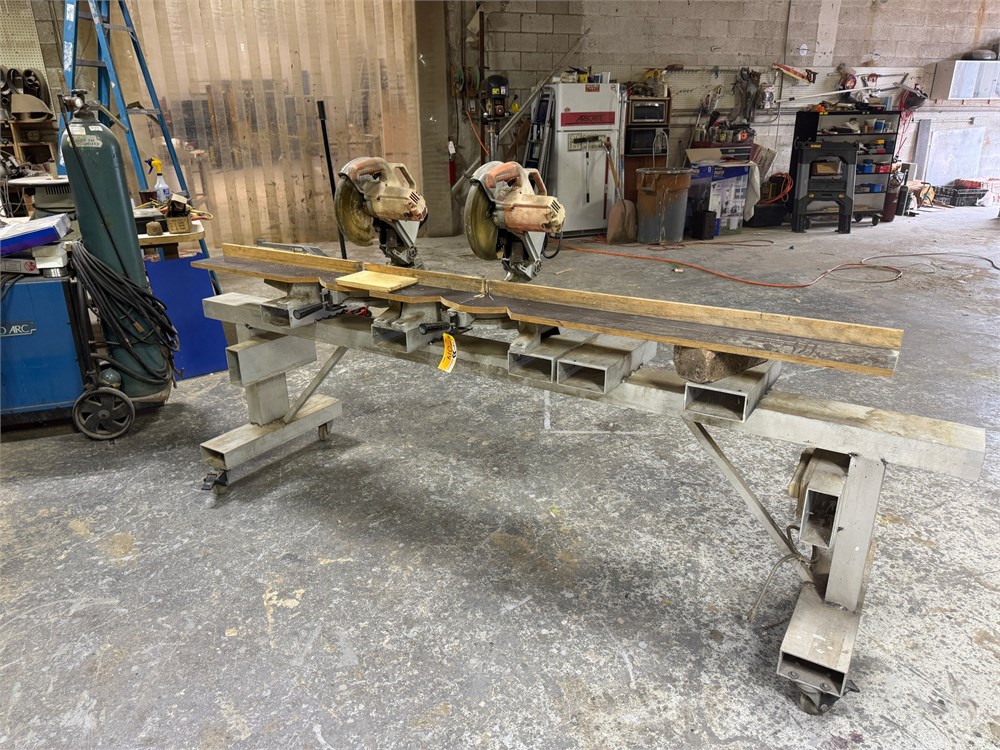 Custom Double Miter Saw