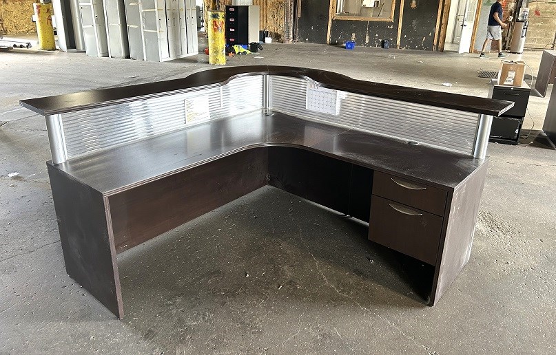 (V) Shaped Reception Desk - Bolton, ON