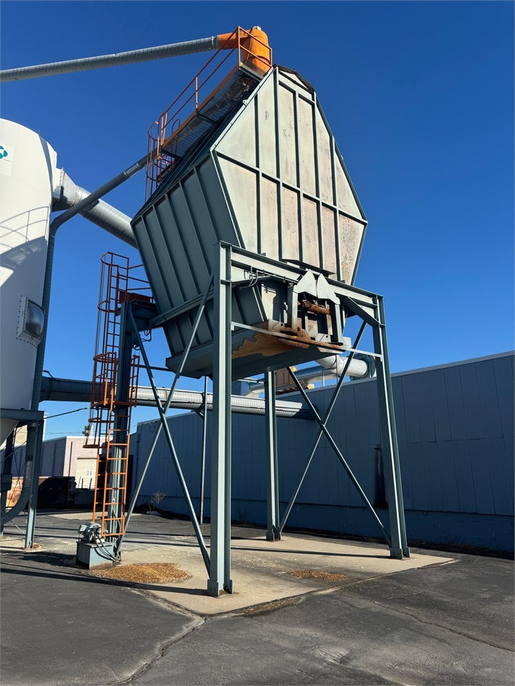 Peerless "14" Dust Storage Bin - Clamshell