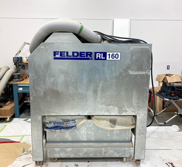 Felder RL160 Dustcollector * 4.4 kw Motor, 230V  c/w Extra Bags