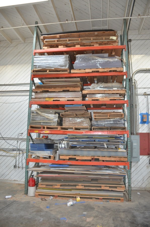 Contents on Pallet Rack
