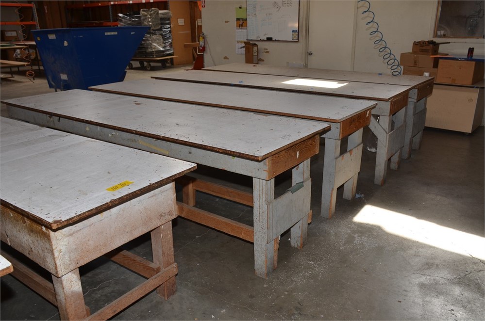 Lot of Work Tables