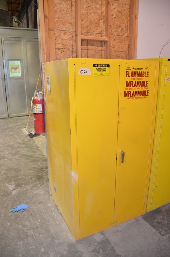 Justrite "25602" Flammable Storage Cabinet