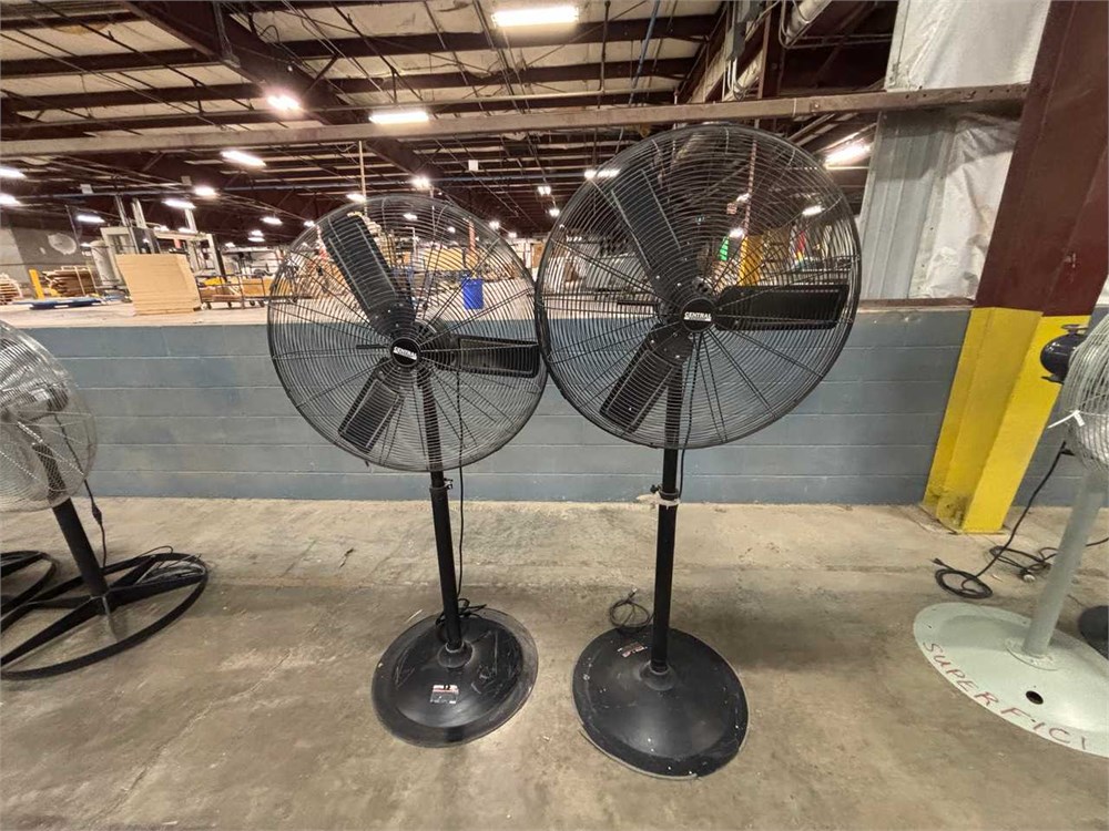 Lot of (2) Shop Fans