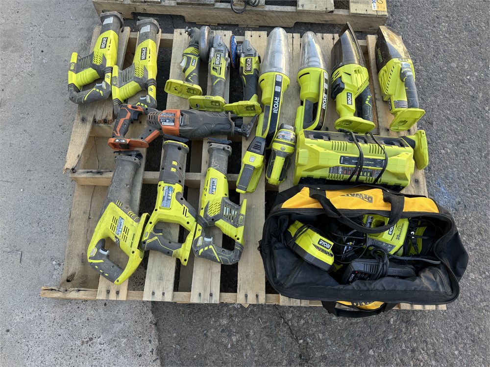 Ryobi and Ridgid Cordless Tools