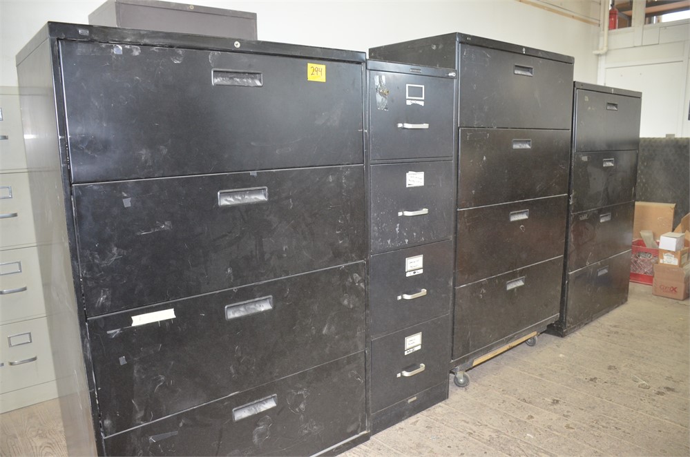 Metal file cabinets Qty. (4)