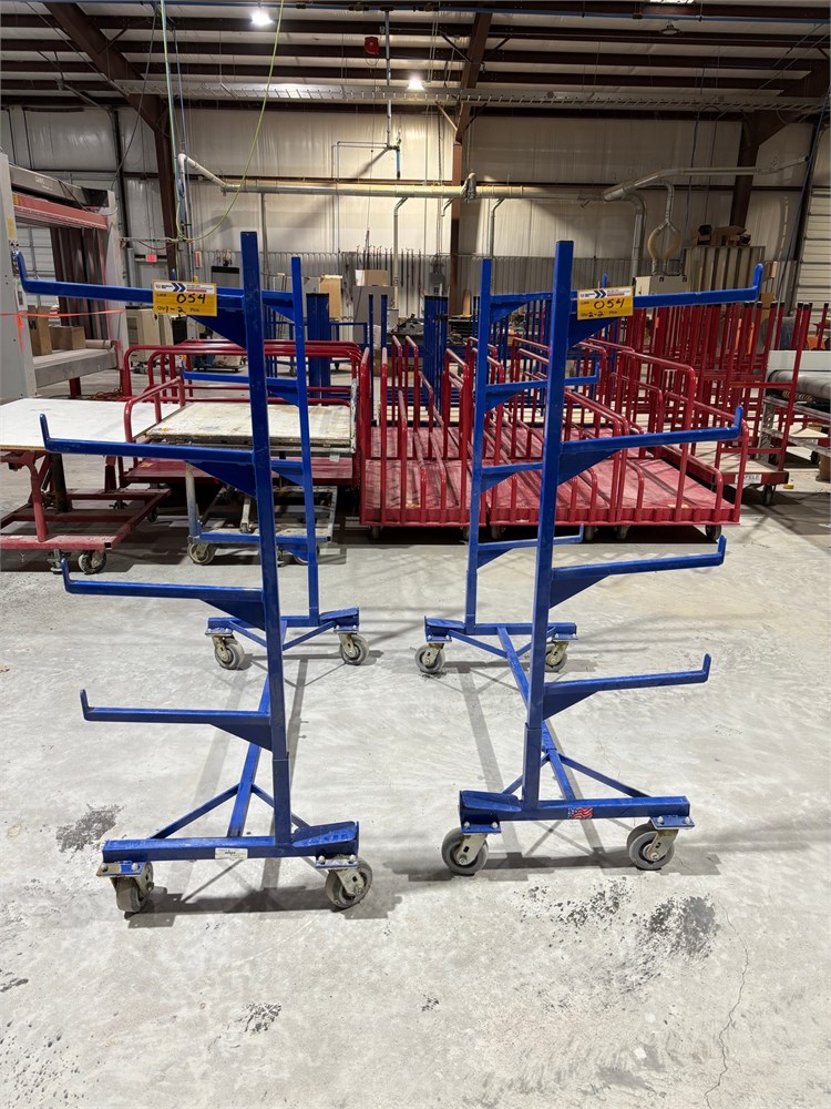 (2) Adapa Material Carts