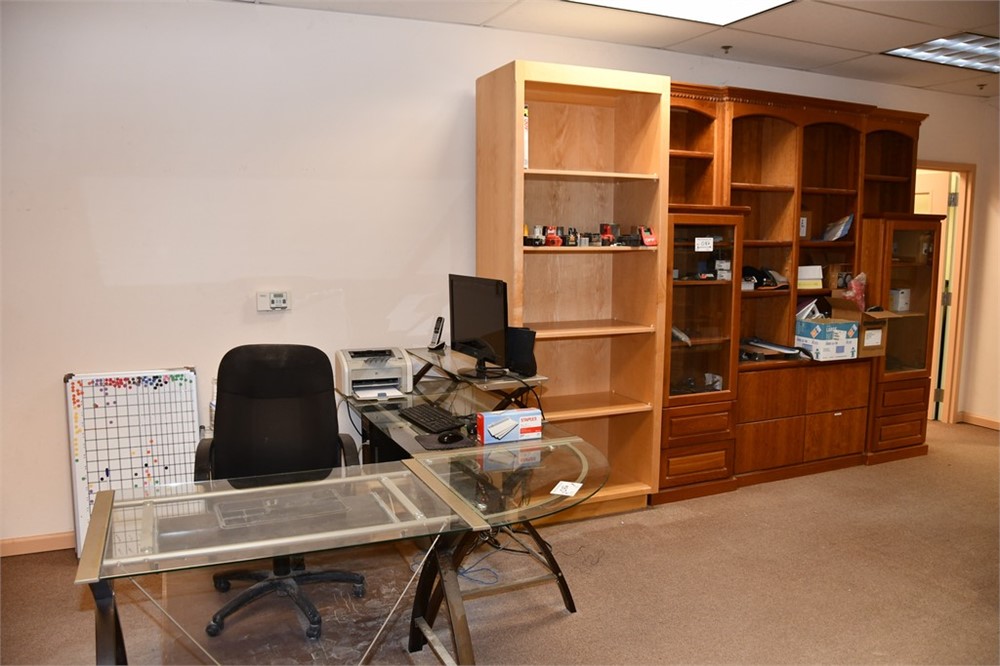 Contents of Room - Office Area - as pictured